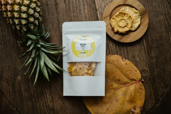 【肆月商鋪】無糖 鳳梨花果乾 60g