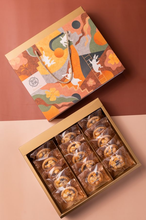 預購【肆月商鋪】夏威夷豆塔禮盒 (15入夏威夷豆塔)