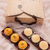 預購【肆月商鋪】花好月圓禮盒(3入月娘酥，3入鴛鴦蛋黃酥)