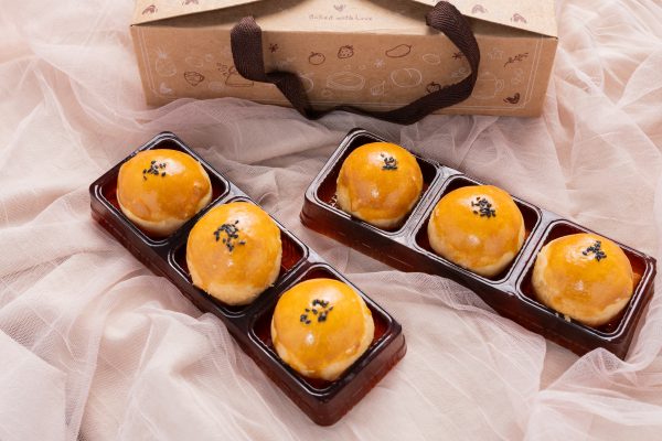 預購【肆月商鋪】經典鴛鴦蛋黃酥(6入裝)