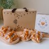 預購【肆月商鋪】蛋捲豆塔禮盒(5入夏威夷豆塔，千層蛋捲一盒)