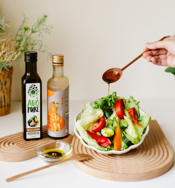 蒜味酪梨油ｘ蒜頭醋