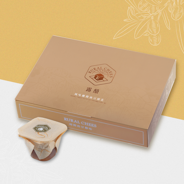 【露酪】茶韻橄欖油豆腐乳 六入禮盒