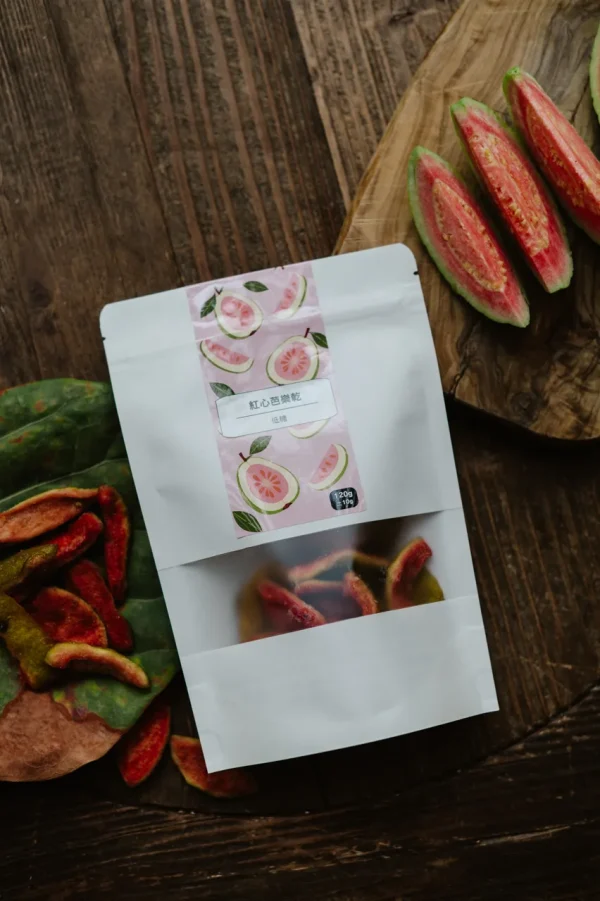 【肆月商鋪】低糖 紅心芭樂乾 120g
