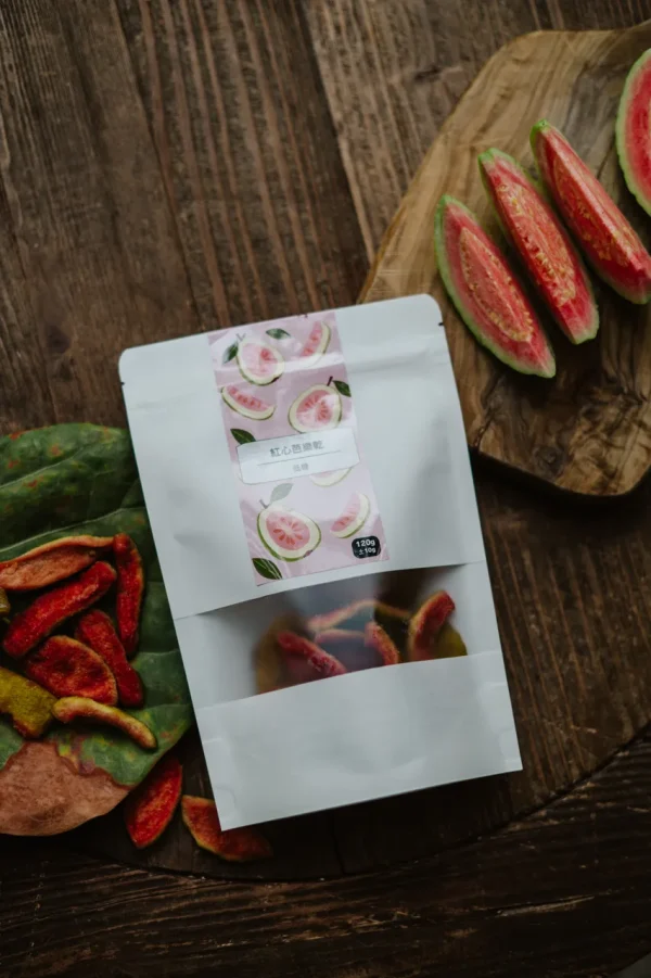 【肆月商鋪】低糖 紅心芭樂乾 120g