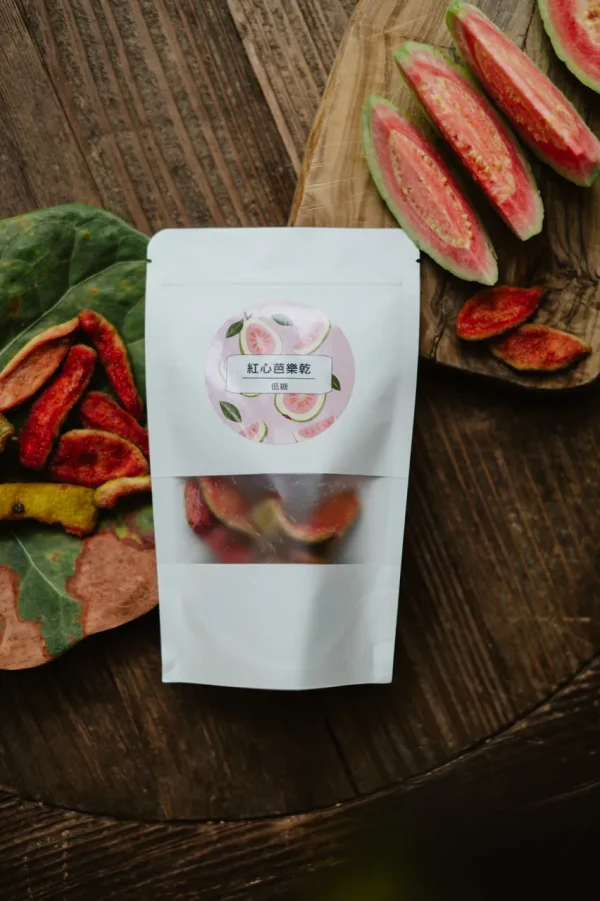 【肆月商鋪】低糖 紅心芭樂乾 60g