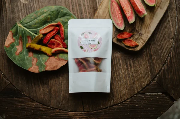 【肆月商鋪】低糖 紅心芭樂乾 60g