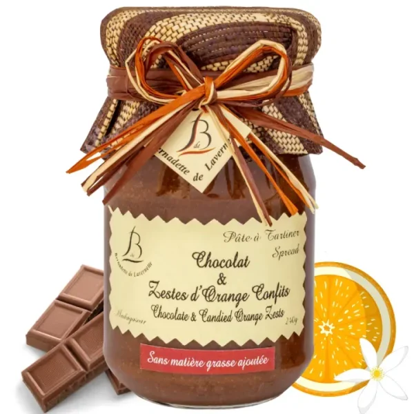蜜漬柑橘巧克力抺醬 | Chocolate Candied Orange Zest